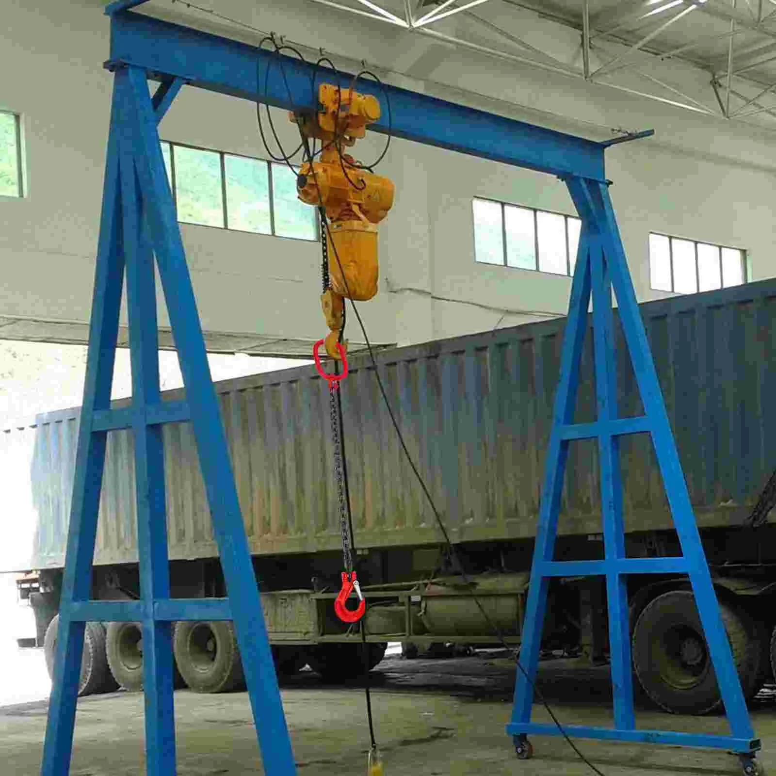 Heavy-Duty Manganese Steel Chain Sling | Single Leg with Hook | Waterproof & Corrosion-Resistant - Thumbnail 4