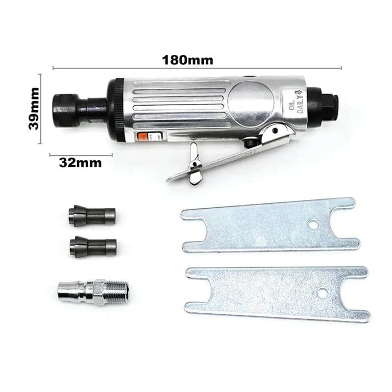 Pneumatic Tool Air Die Grinder Professional Grinding Kit Engraving Polishing Engraving Tool 90PSI Tool Polishing Machine Carving - Thumbnail 4