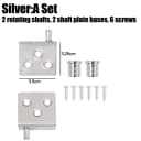 Silver-2pcs