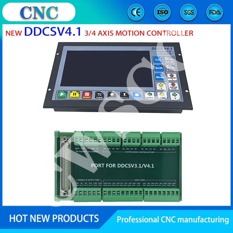 DDCSV4.1 CNC Motion Control System | 3-Axis & 4-Axis Engraving Kit | 75W 24V Power Supply - Thumbnail 3