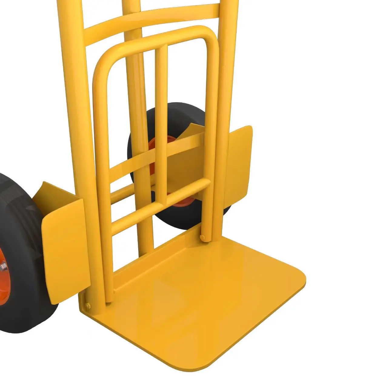 Heavy-Duty Hand Truck | All-Terrain Steel Dolly Cart for Storage & Transport - Thumbnail 3