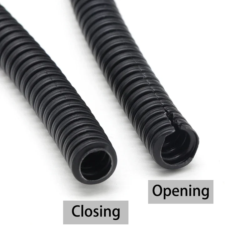 Split Loom Cable Sleeve | Flexible Wire Conduit | 1/5/10M Lengths for Harness Protection - Thumbnail 5