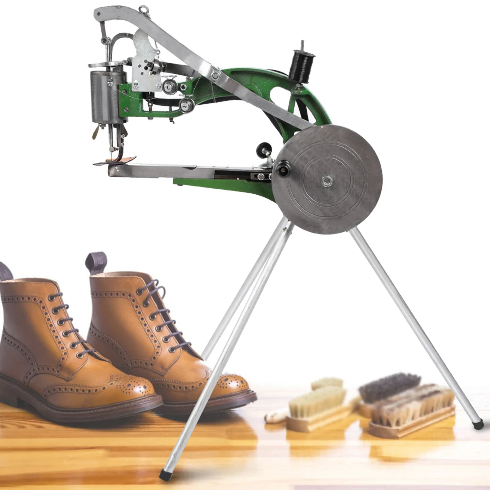 Shoe Repair Machine | Heavy-Duty Leather & Nylon Stitcher | Manual & Semi-Automatic - Thumbnail 4