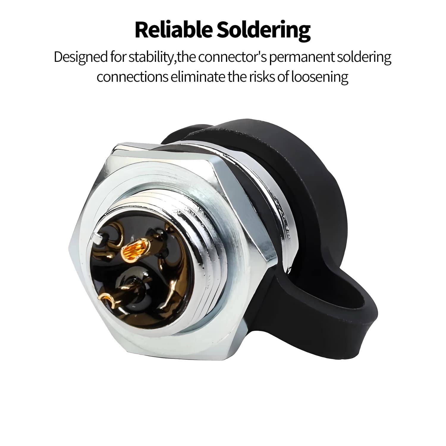 Waterproof 90-Degree LP12 Connector | Modular Industrial Electrical Fitting - Thumbnail 2