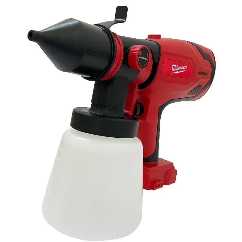Cordless Electric Spray Gun | 800ML Milwaukee Paint Sprayer | Furniture & Auto Coating - Thumbnail 4
