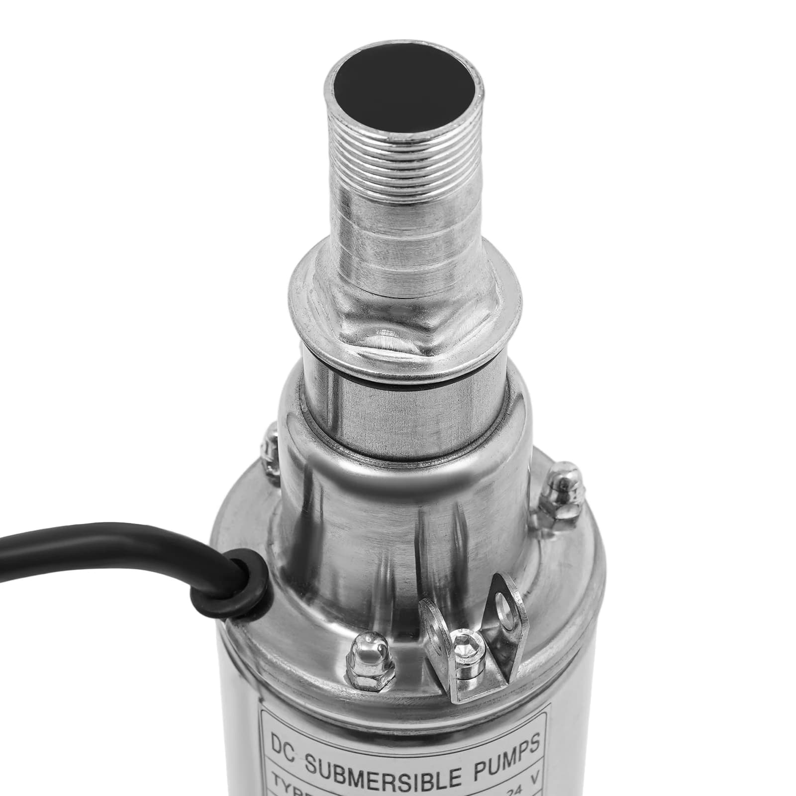 Well Submersible Pump | 200W 24V Solar-Powered | 30m Lift Stainless Steel - Thumbnail 4