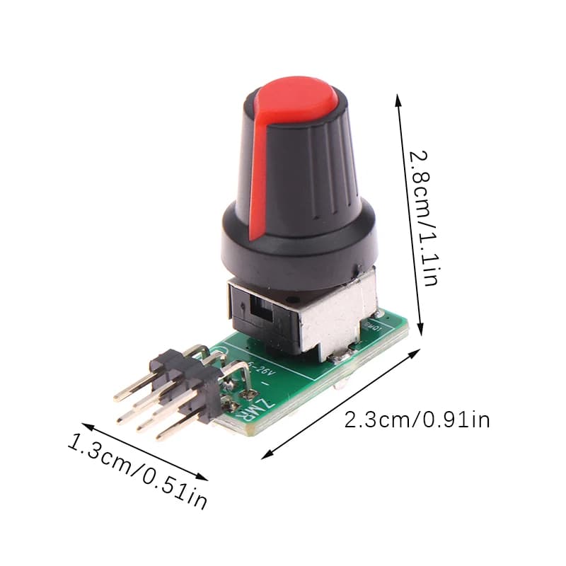 ESC Servo Tester | 3-8V PWM Signal Output | For Brushless Fan Motors & RC Aircraft - Thumbnail 6