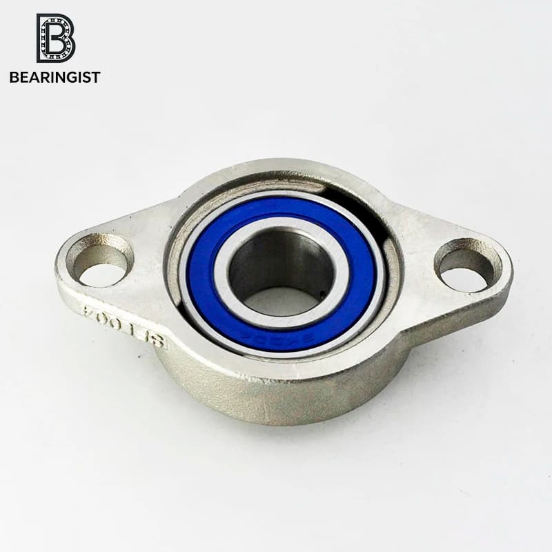 Pillow Block Bearing | 304 Stainless Steel | 10-25mm Mounted Bearings - Thumbnail 5