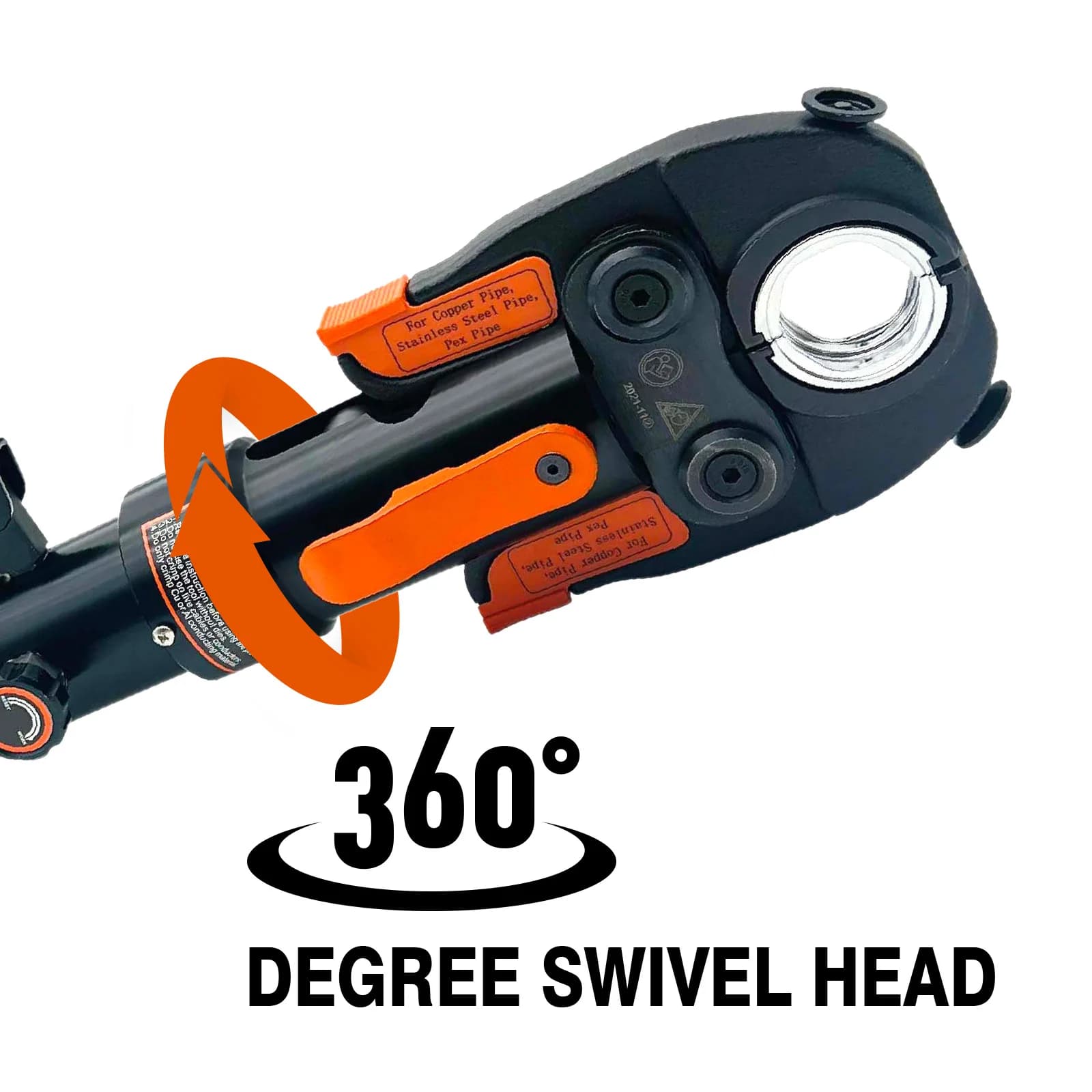 PEX Crimping Tool | 1/2 Hydraulic Copper Press Fitting System - Thumbnail 6