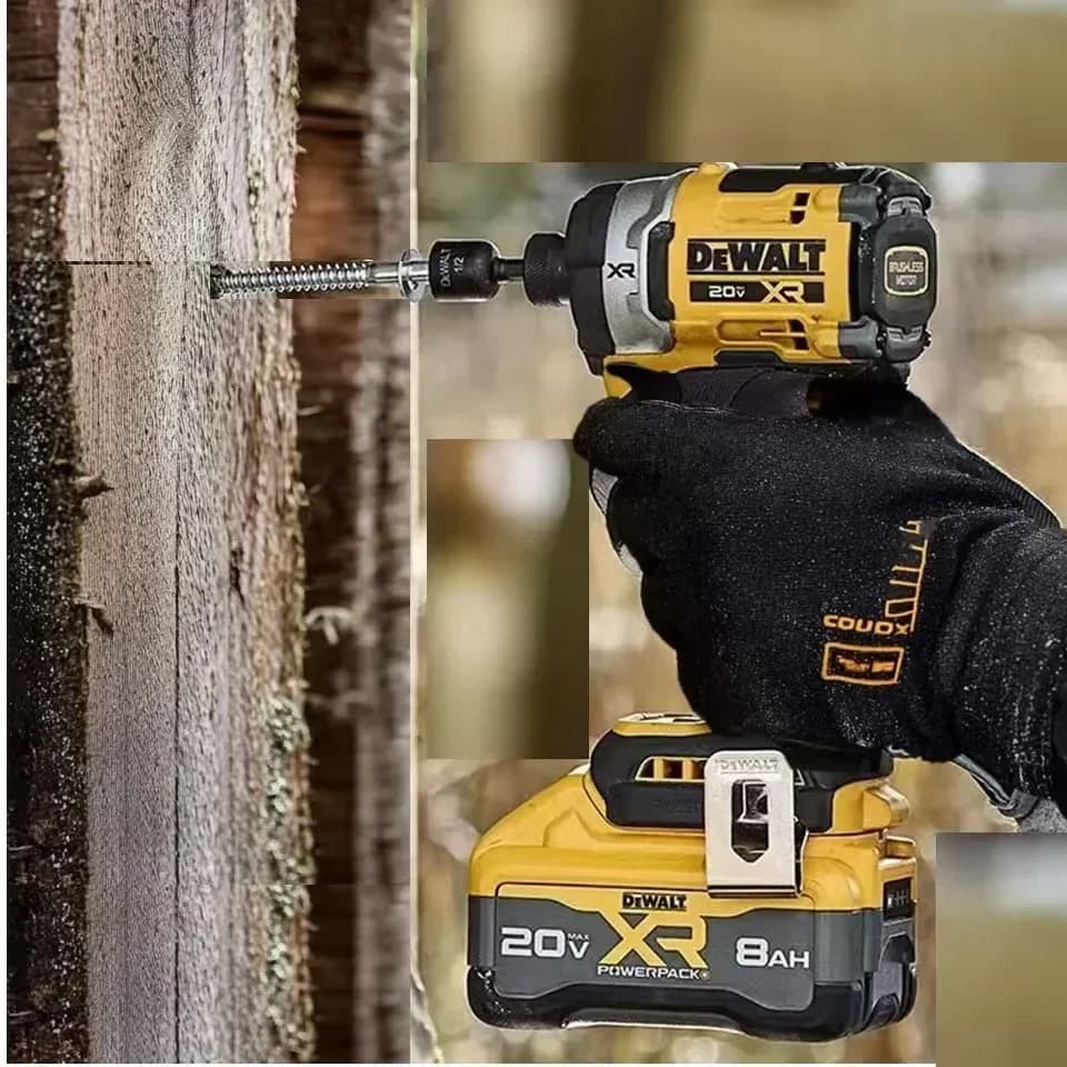 DEWALT DCF850 Impact Driver Electric Driver 20V Brushless Cordless 3250RPM screwdrivers High Torque tools Power Tools - Thumbnail 2