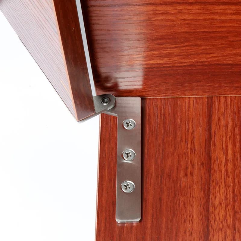 360 Degree Rotating Door Hinges | 4 Sets Stainless Steel | Concealed Positioning Hinge - Thumbnail 4