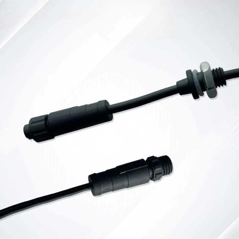 LED Power Cable | Waterproof 2-Core Plug & Socket Connection for Landscape Lighting - Thumbnail 3