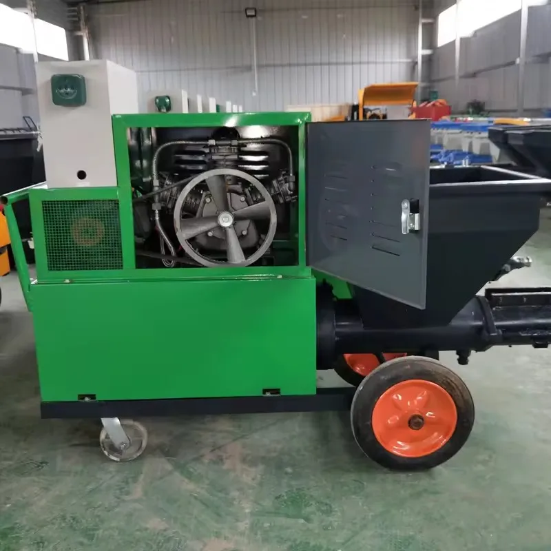 Mortar Sprayer | High-Efficiency Cement Plastering Machine for Construction Walls - Thumbnail 4