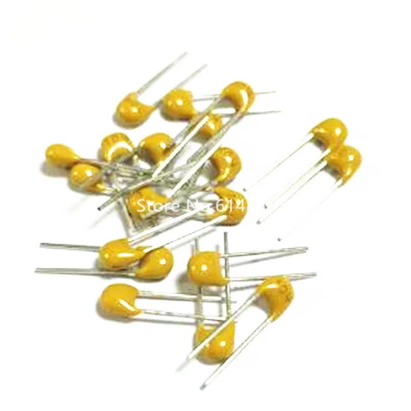 Professional-Grade 0.1uF 104 Ceramic Capacitors | 50V 2.54mm DIP | 100-Piece Kit - Thumbnail 2