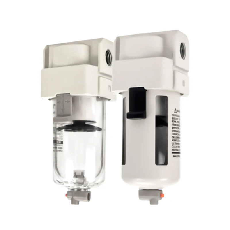 SMC Type Air source processor Air filter Oil-water separator AF20 AF30 Air compressor filtration Oil mist separator AF40 AF50 - Thumbnail 3