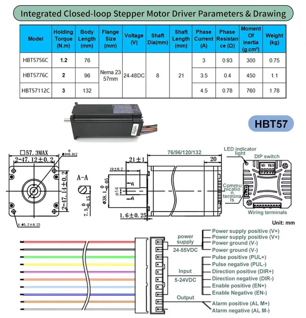 CNC Linear Slide Table Kit | NEMA23 Motor & SFU1605 Ball Screw | XYZ-Axis Aluminum Profile Stage - Thumbnail 6