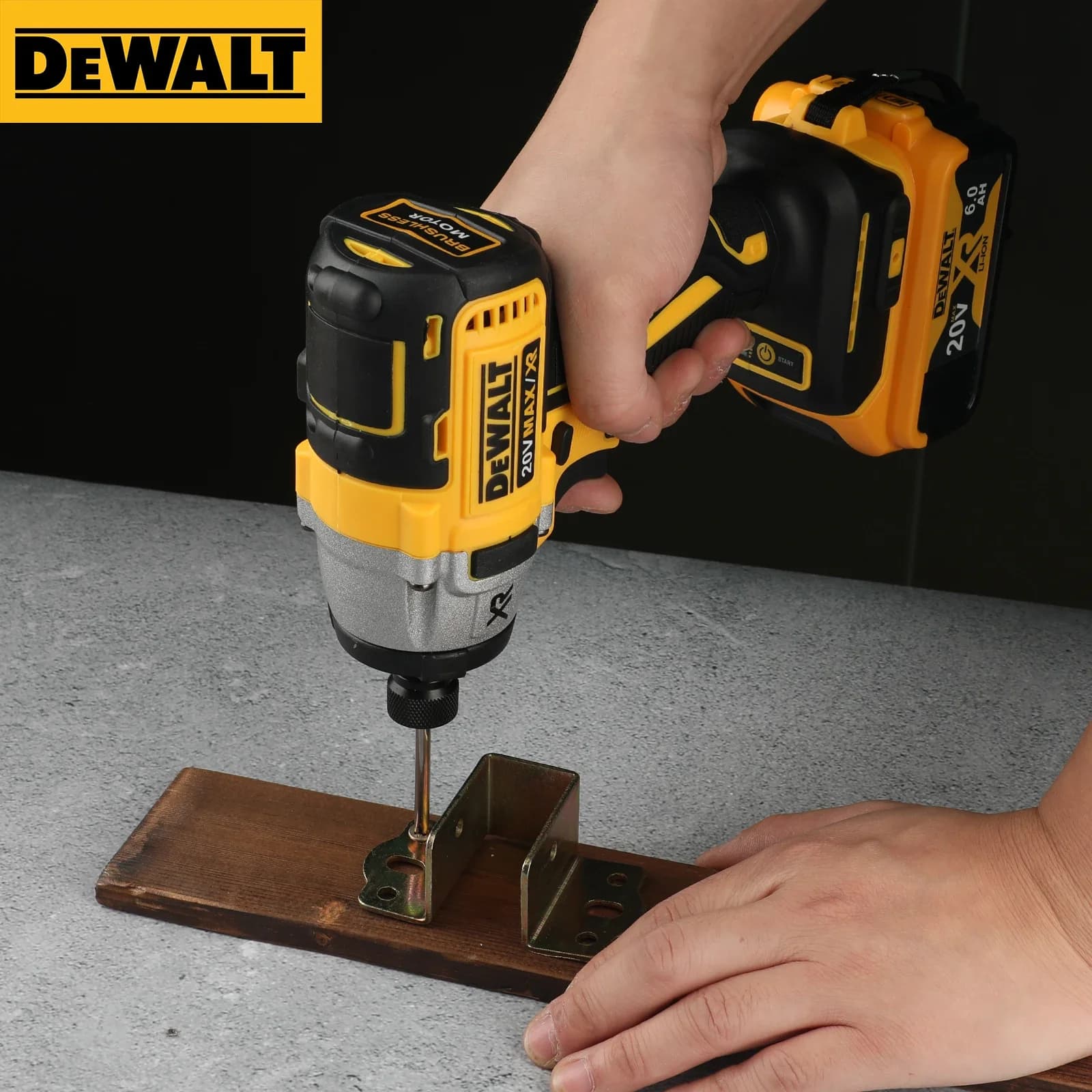 DeWalt DCF887 Brushless Impact Driver | 20V MAX Power | 205 N.m Torque for Professional Fastening - Thumbnail 4