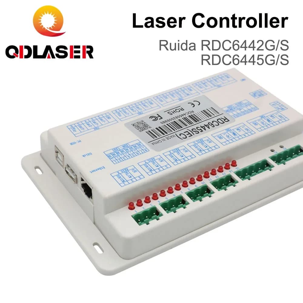 Laser Engraver Control Board | Ruida RD6445G Compatible | High-Precision Motion Controller - Thumbnail 3