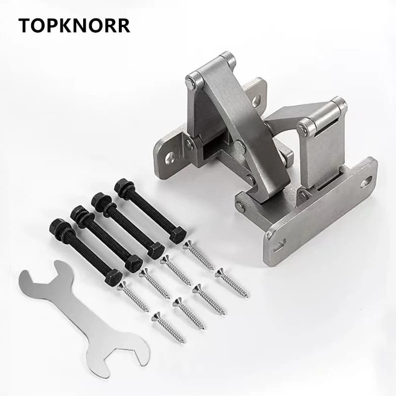 Stone & Fire Door Hinge | 180° Adjustable Invisible Design | For Marble & Hydrant Doors - Thumbnail 5