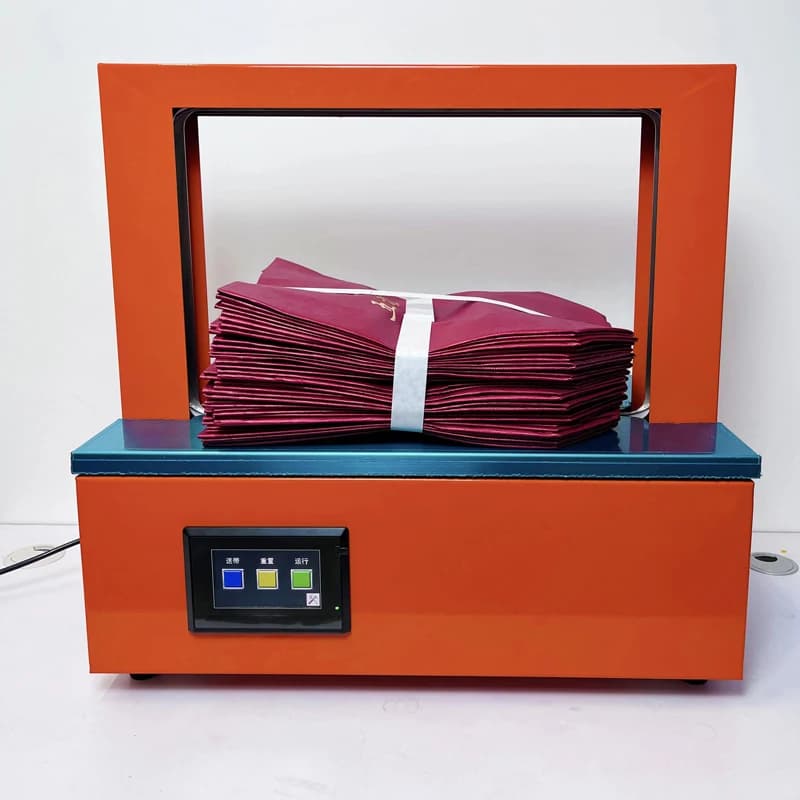 Carton Strapping Machine | Semi-Automatic Electric Tool for Secure Box Sealing - Thumbnail 3