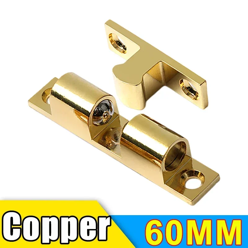 Double Roller Ball Catch Latches | Adjustable Tension | Cabinet Closet Furniture Door Latch - Thumbnail 5