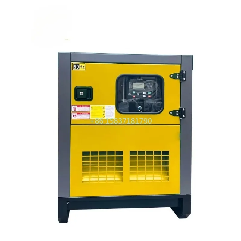 Silent Diesel Generator | 30-100 kW Power Output | Customizable Industrial Genset - Thumbnail 3