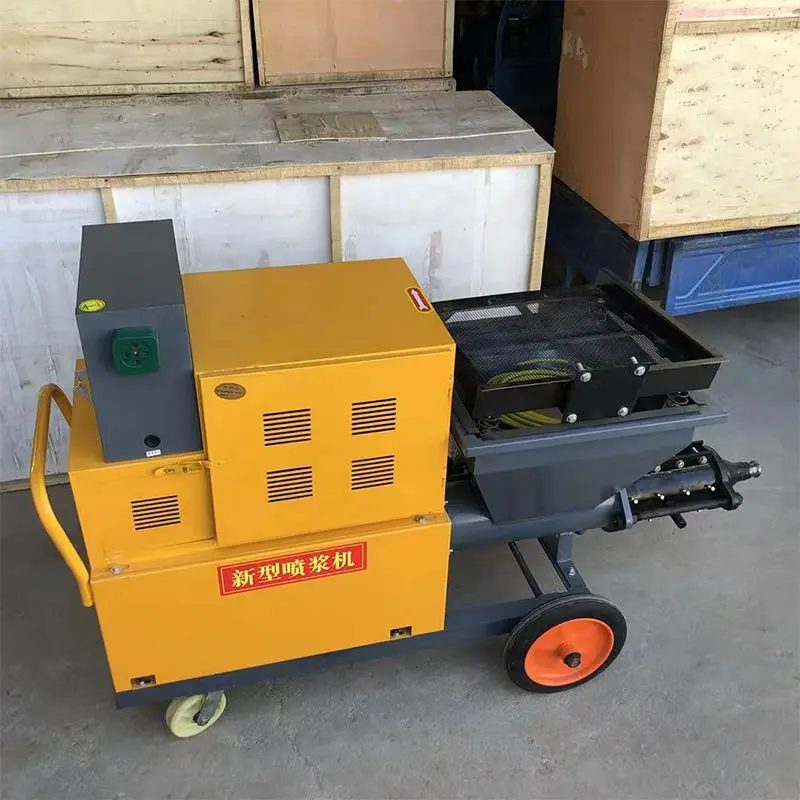 Mortar Sprayer | High-Efficiency Cement Plastering Machine for Construction Walls - Thumbnail 2