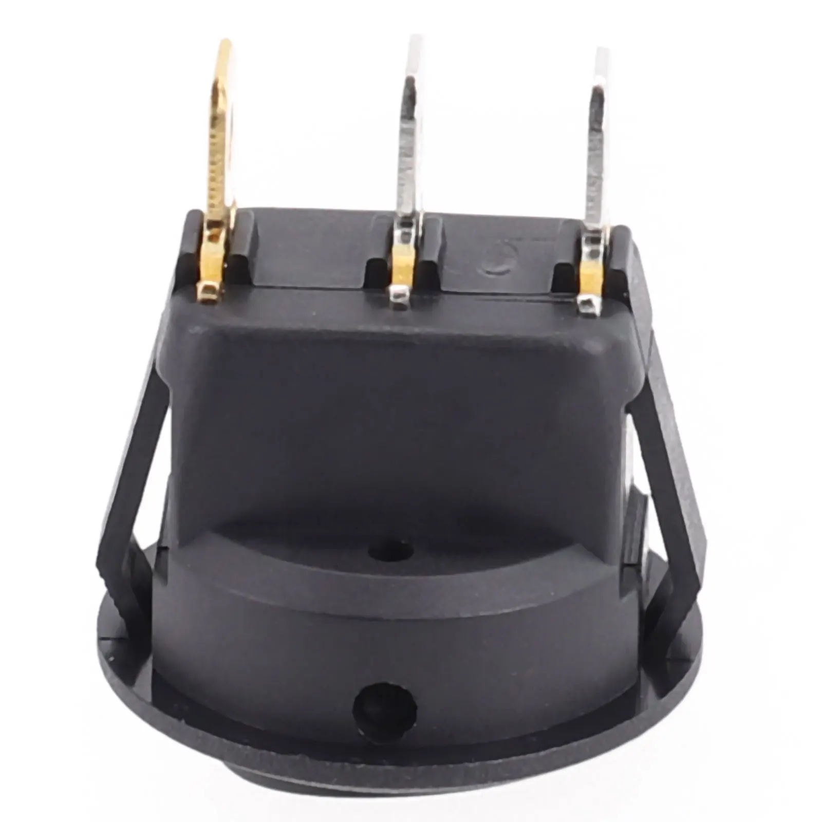 Round Rocker Switch 12V 20A Round Toggle Switch Car 3 Pin Rocker/Parking Off Switch Front Rear Walking Sensor Interior Accessory