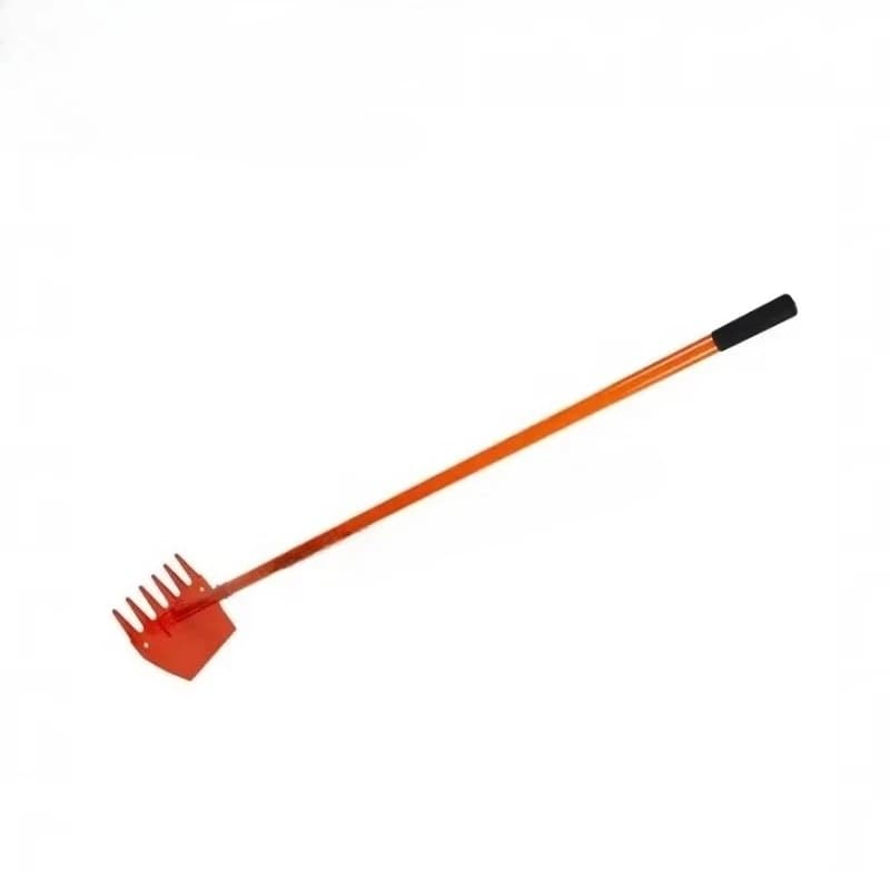 Rake Tool | 1.5m Orange Handle | High-Performance Ash & Fire Fighting Rake Hoe - Thumbnail 4