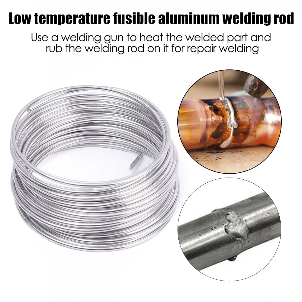 Low-Temp Solder Wire | 20-Gauge Aluminum Alloy for Easy DIY Welding & Repair - Thumbnail 5