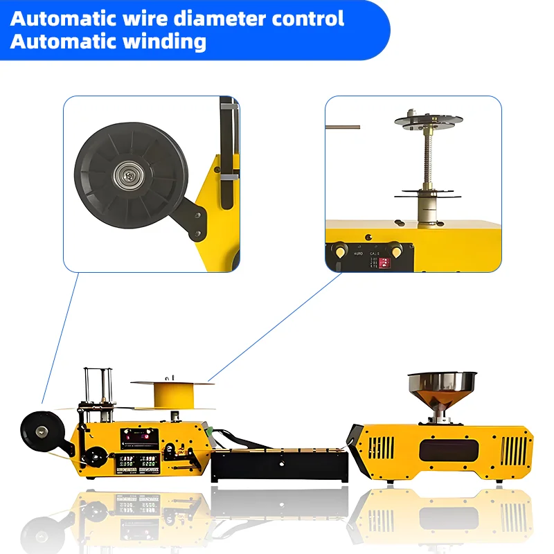 Desktop 3D Filament Maker | High-Precision PLA & ABS Extruder for Custom Printing - Thumbnail 5