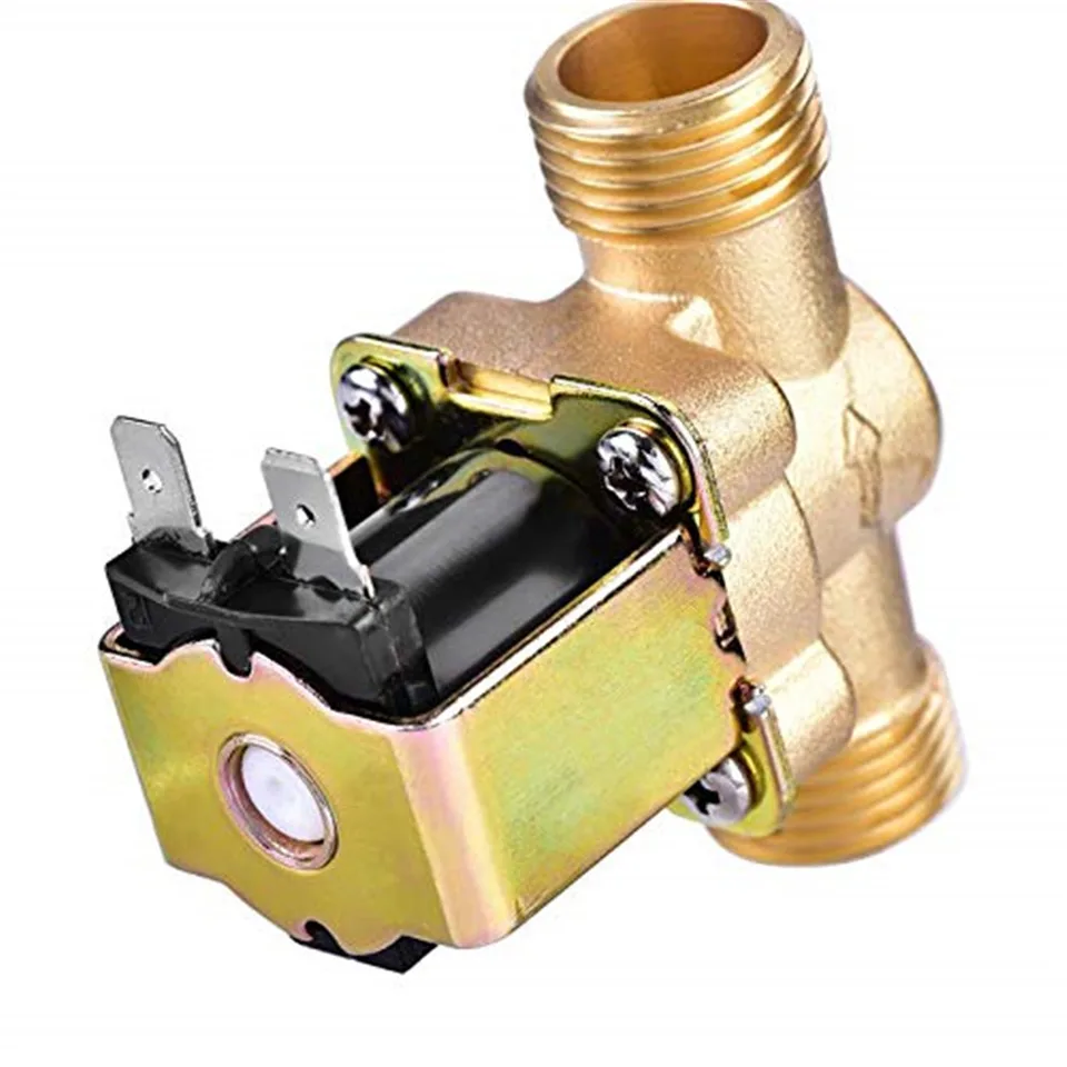 Solenoid Valve | Normally Closed Brass Body | 12V 24V 220V Water Air - Thumbnail 2