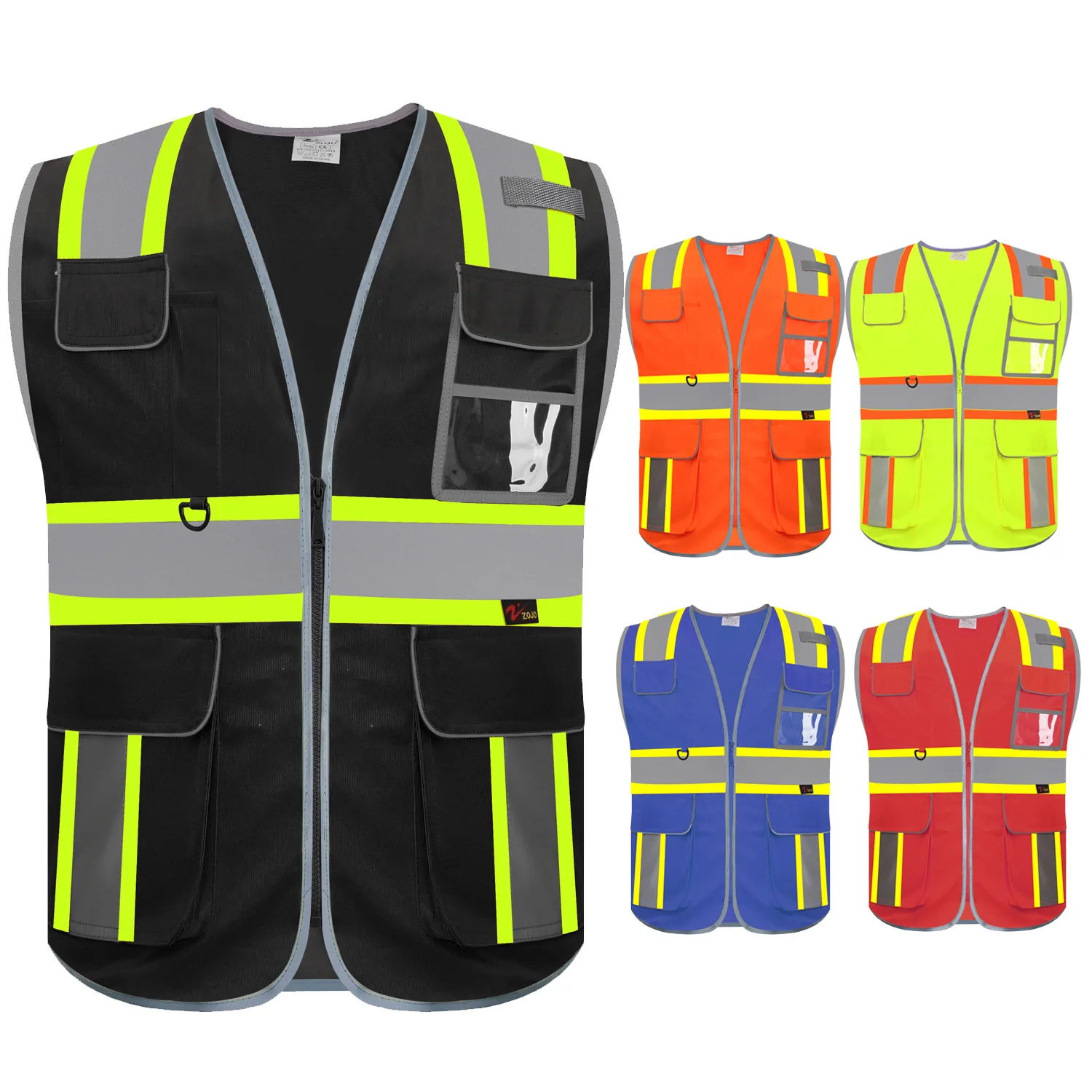 Work Shirt | Utility Top with Multiple Pockets | Durable Construction Workwear - Thumbnail 2