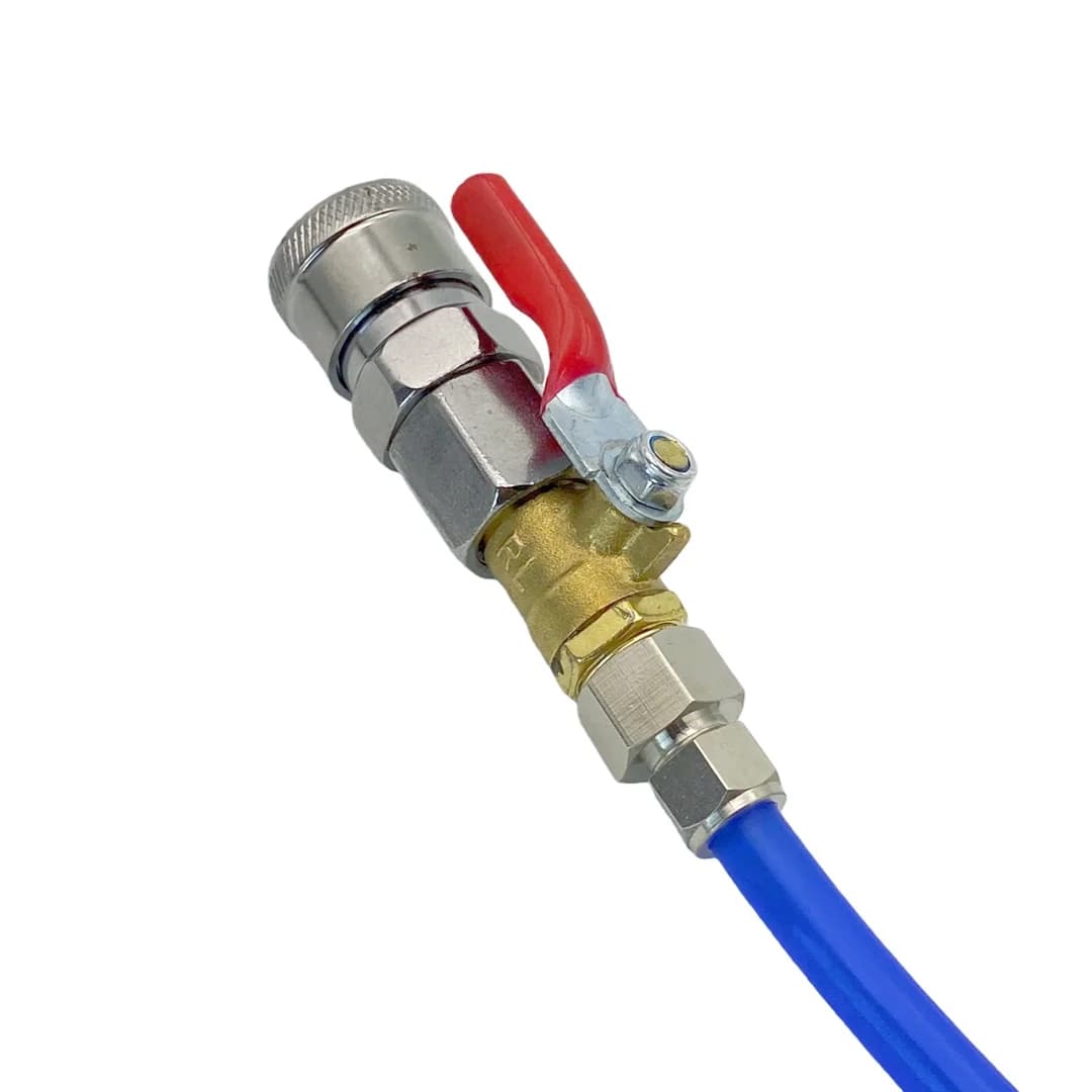 Pneumatic Quick-Connect Coupler | C-Type with Valve | SH SP10/20/30/40 Fittings - Thumbnail 6