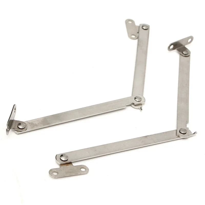 Steel Lift Up Stay Support Hinge | 2pcs Set | Long Service Life for Kitchen Cupboards - Thumbnail 5