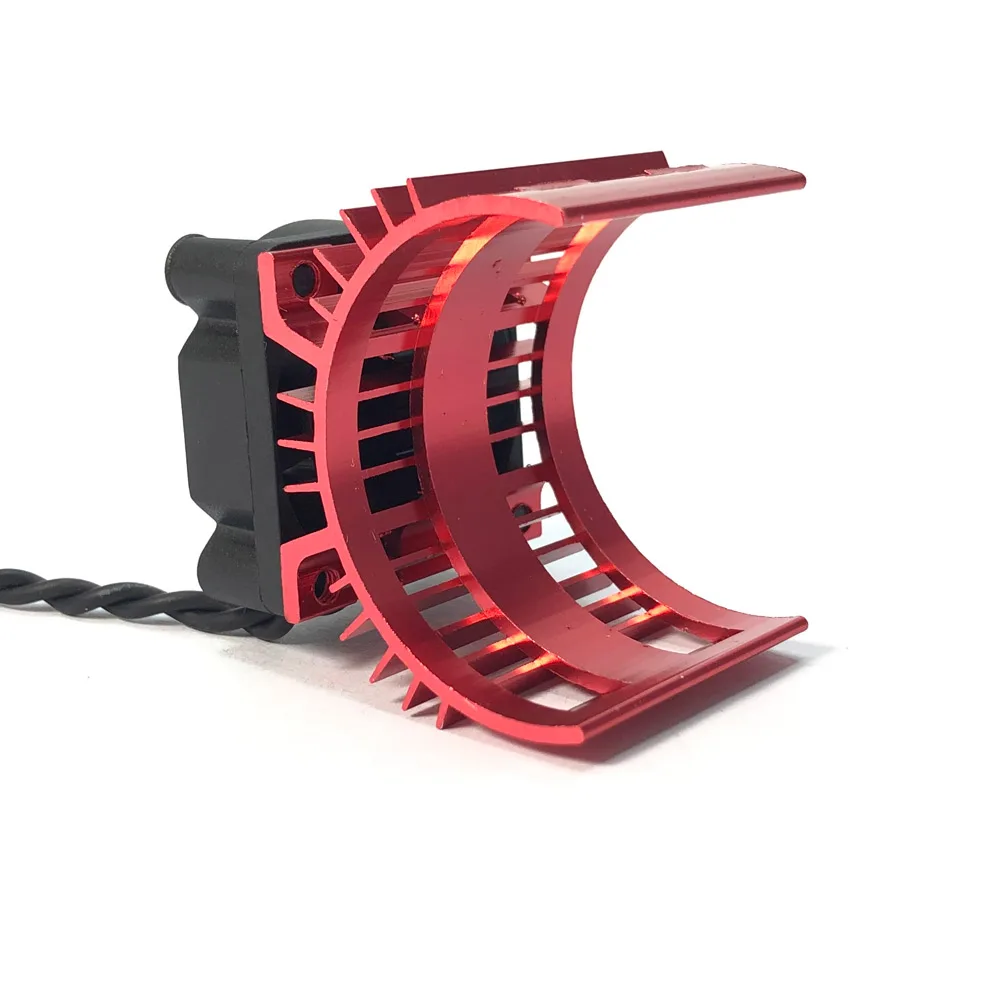 Electric Motor Heatsink & Cooling Fan | For 540/550 Brushless Motors | 1/10 1/12 Scale Cars - Thumbnail 5