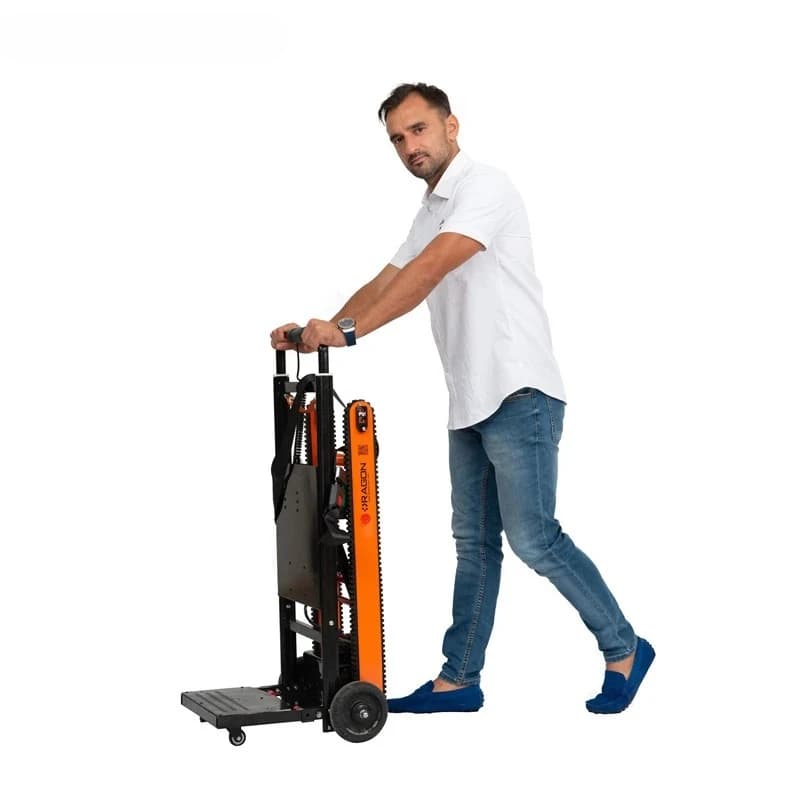 Electric Stair Climbing Trolley | Heavy-Duty Adjustable Design | Effortless Multi-Floor Transport - Thumbnail 2
