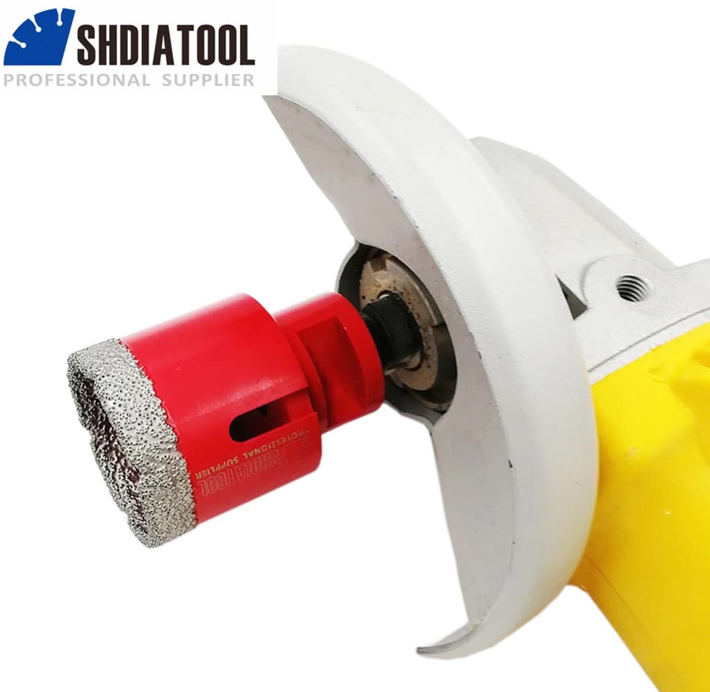 Diamond Core Drill Bits | M14 Thread for Granite, Marble & Tile | Dry Cutting for Angle Grinders - Thumbnail 2