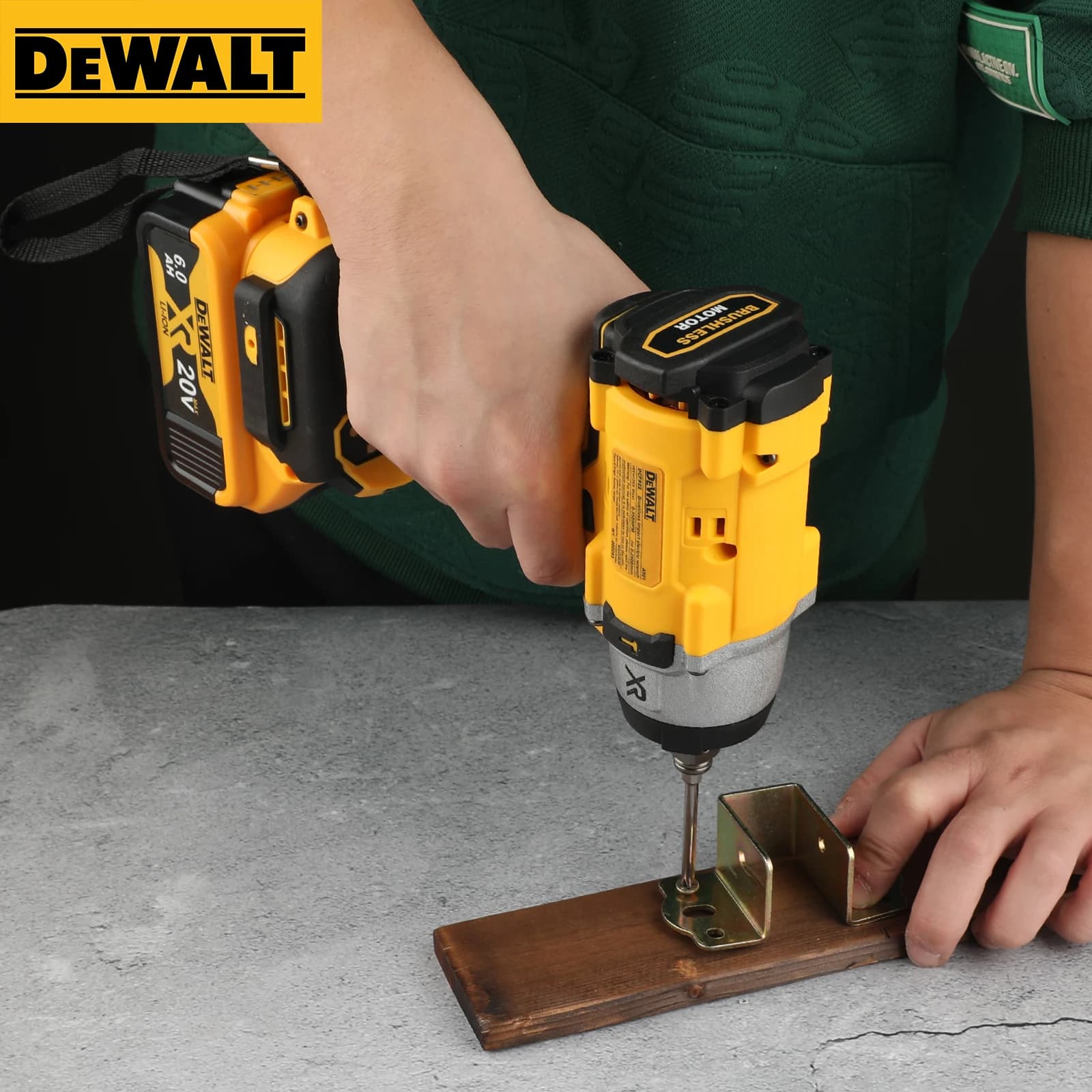 DeWalt DCF922 ATOMIC 20V MAX Cordless Impact Wrench | 1/2 Detent Pin Anvil | High-Torque Professional Tool - Thumbnail 2