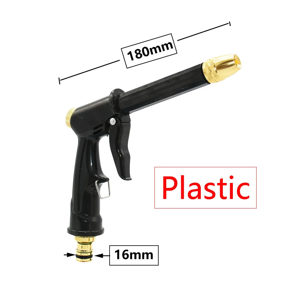 Pressure Water Gun | Multi-Purpose Garden Irrigation Nozzle | Car Washer & Cleaning Tool Spray Sprinkler - Thumbnail 6