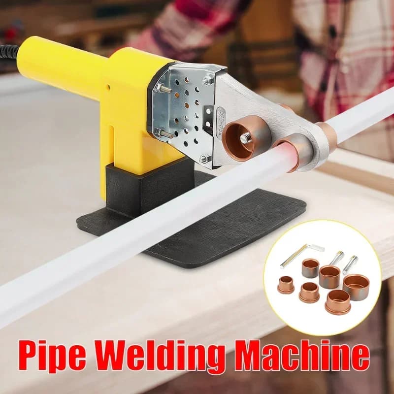 Pipe Welding Machine Socket Fusion Welder PPR Plastic Tube Fusion Welding Equipment Pipe Soldering Iron Hot Melting Tool - Thumbnail 2
