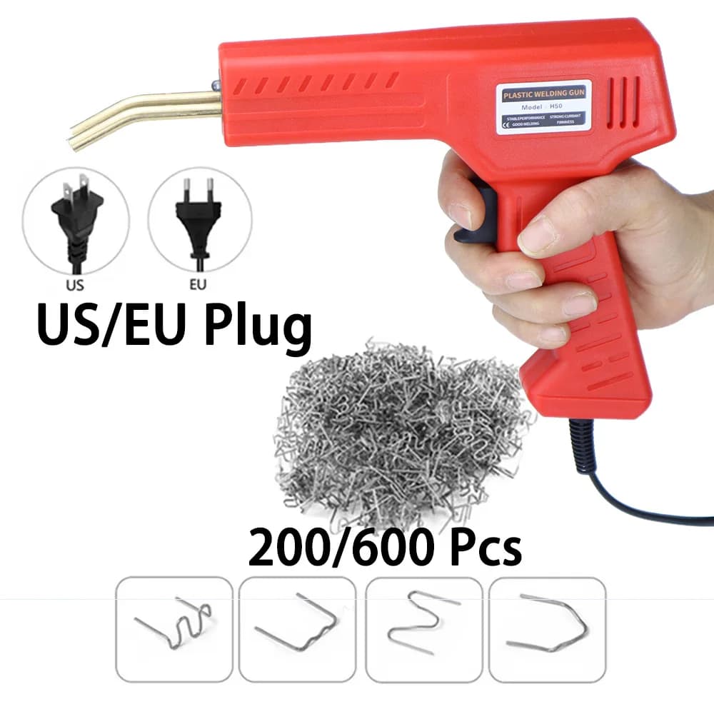 Plastic Welding Kit | 200 & 600 Staples | DIY Repair & Fabrication Tool - Thumbnail 2