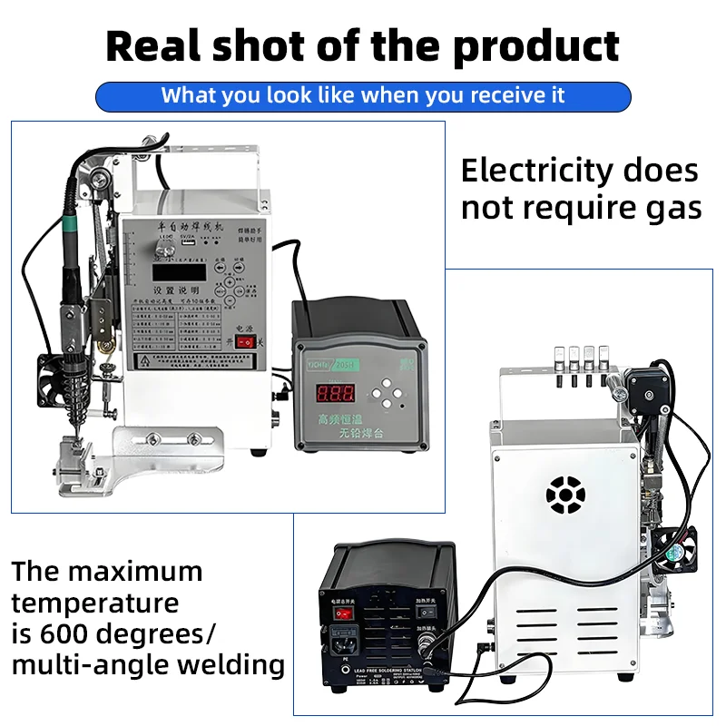 Foot-Operated Soldering Station | Automatic Feed | Precision Circuit Board & USB Welding - Thumbnail 2