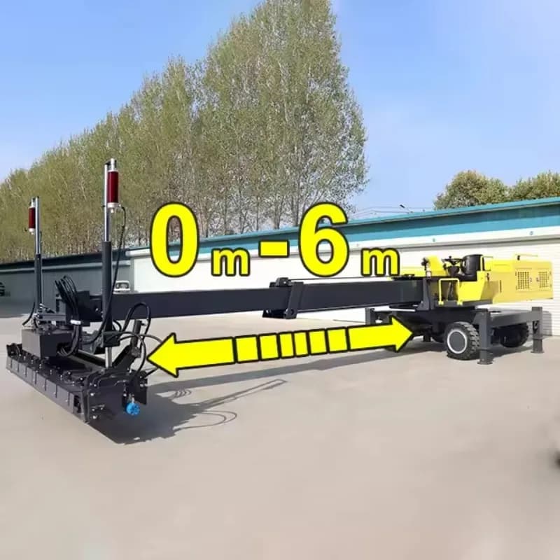 Ride-On Laser Screed Machine | Precision Concrete Floor Leveling System - Thumbnail 4