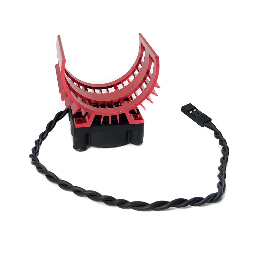 Electric Motor Heatsink & Cooling Fan | For 540/550 Brushless Motors | 1/10 1/12 Scale Cars