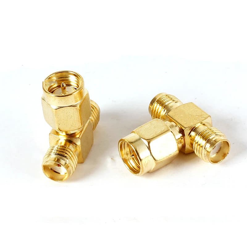 SMA RF Adapter Kit | 2-Piece Set | Straight & Right-Angle Connectors for Antenna Systems - Thumbnail 5