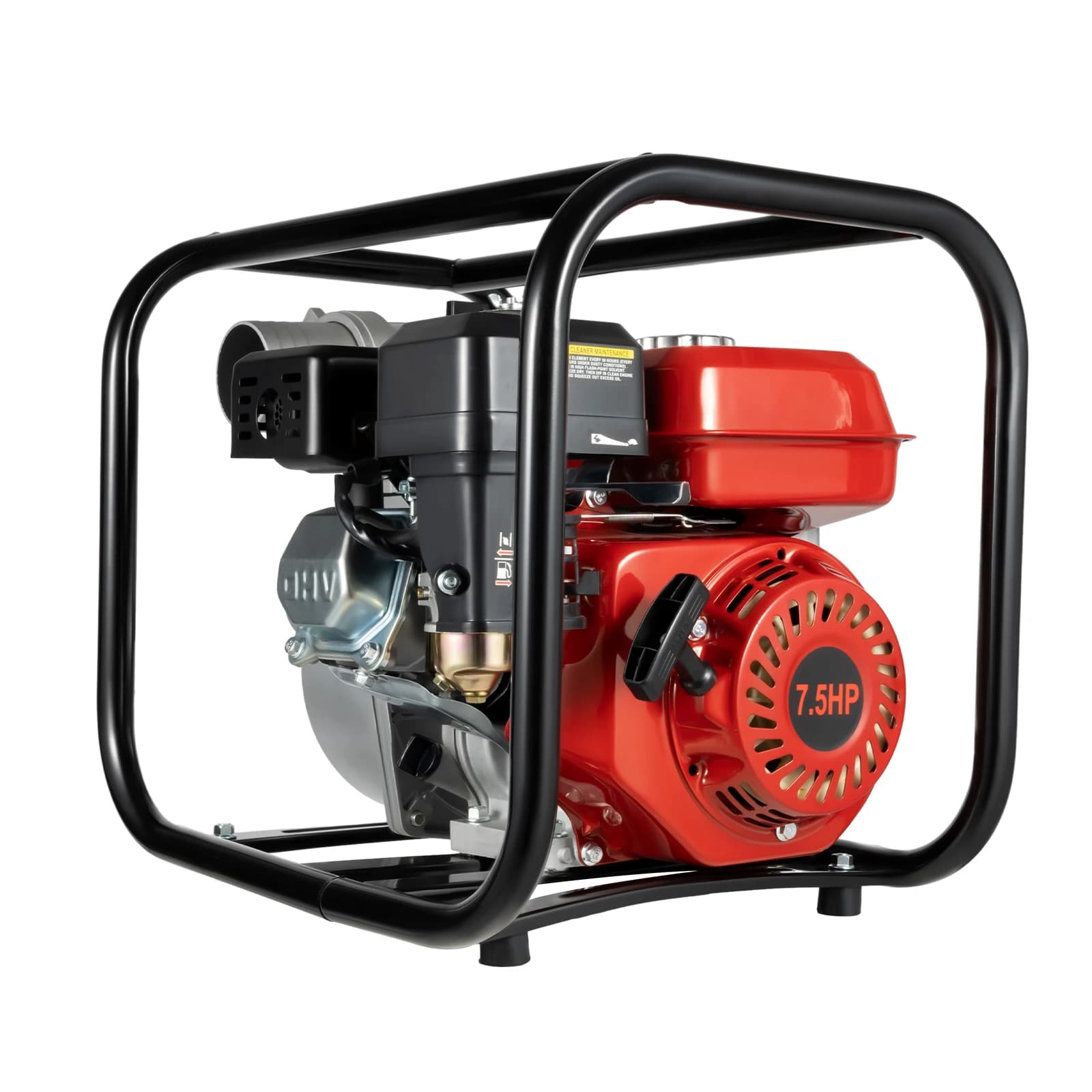 7.5HP Gas Water Pump | 196CC 4-Stroke Engine | Heavy-Duty Agricultural Irrigation Pumping - Thumbnail 4