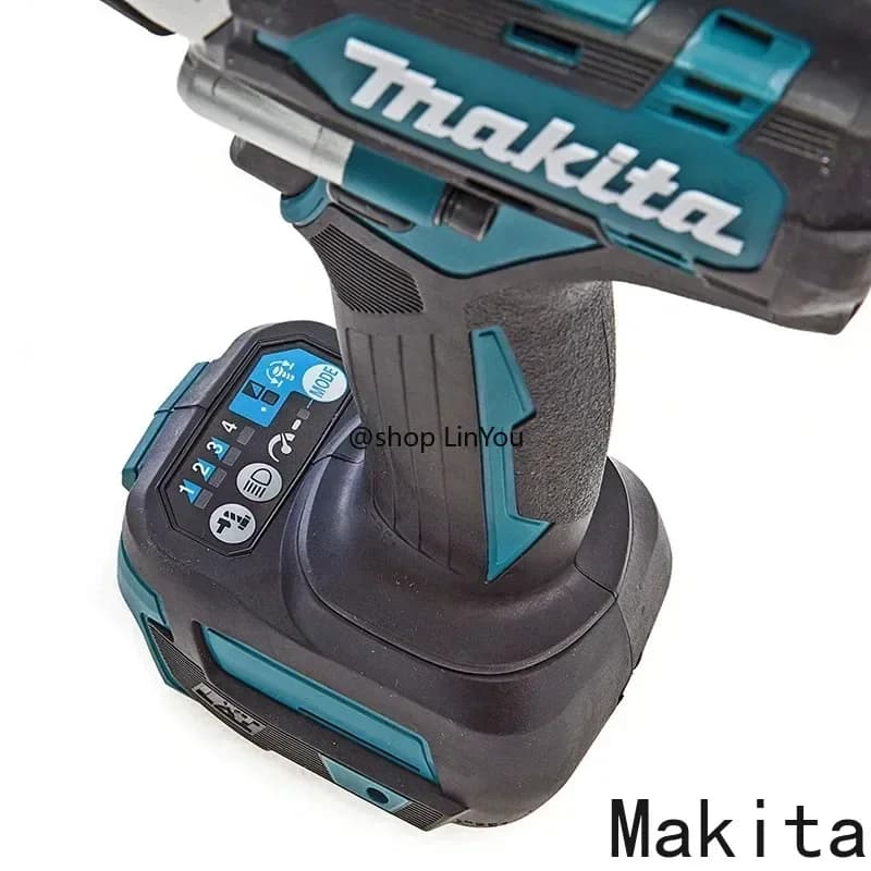 Makita DTW700 Brushless Cordless Screwdriver | 18V Rechargeable Drill Driver for Woodworking & Milling - Thumbnail 4
