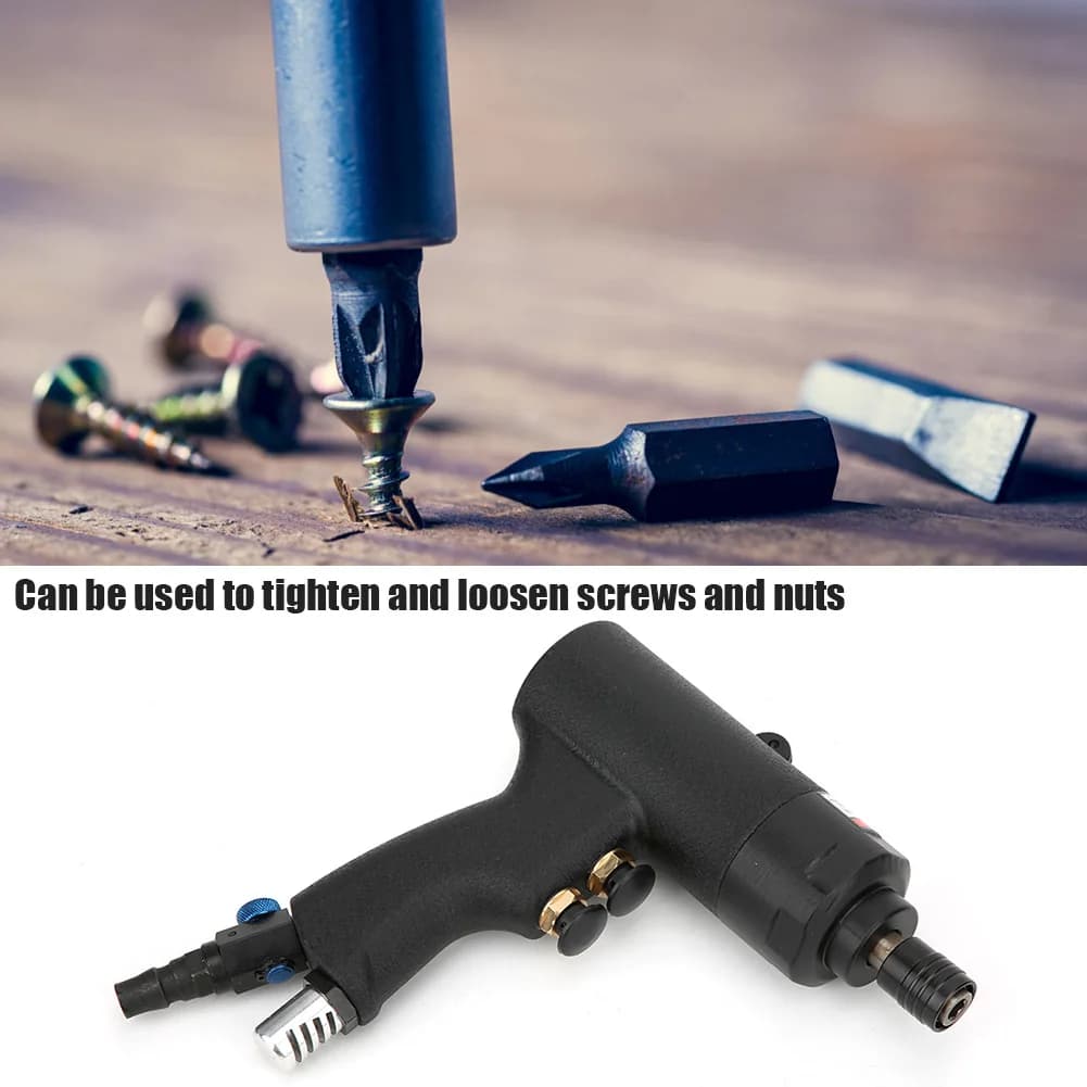 Pneumatic Impact Screwdriver | Industrial-Grade Air Tool for Heavy-Duty Fastening - Thumbnail 5