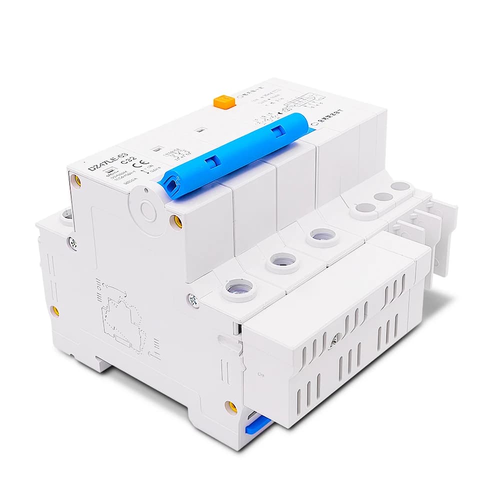 3-Phase Circuit Breaker | DZ47LE-63 | 16-63A 400V | Overload & Residual Current Protection - Thumbnail 6